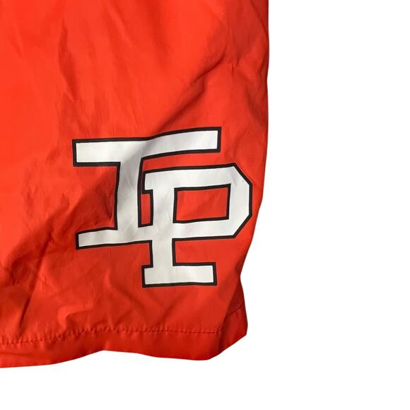 Men's Inaka Power Orange Elastic Waist 6" Mesh Lined Swimsuit Trunks - L - Picture 3 of 6